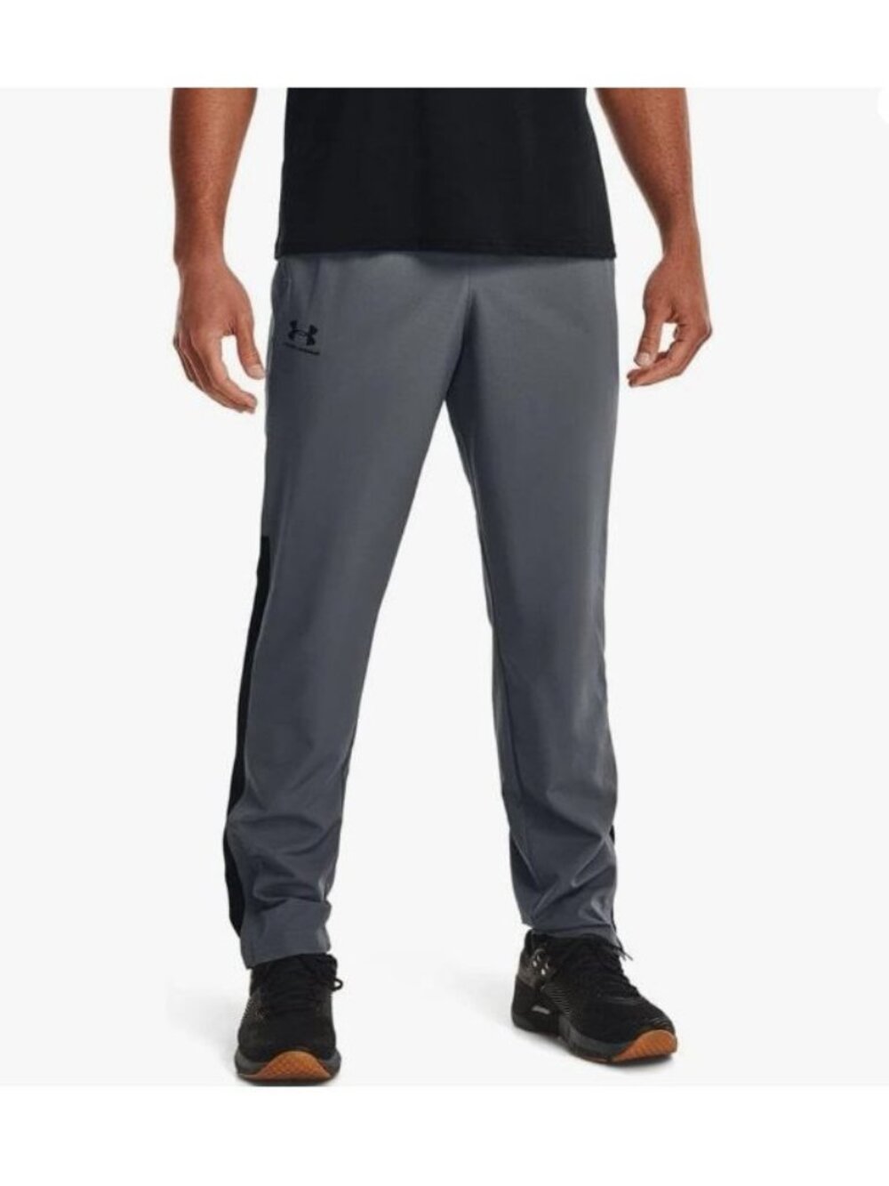 Under Armour Mens Gray Ripstop Track Pants Size XL NWT